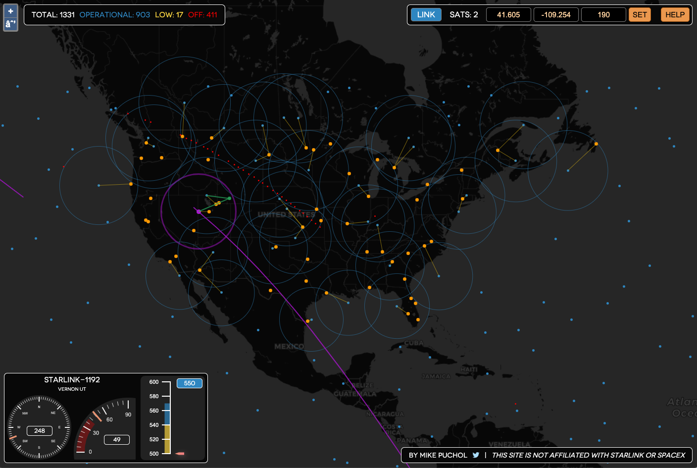 Why yet another Starlink tracker?